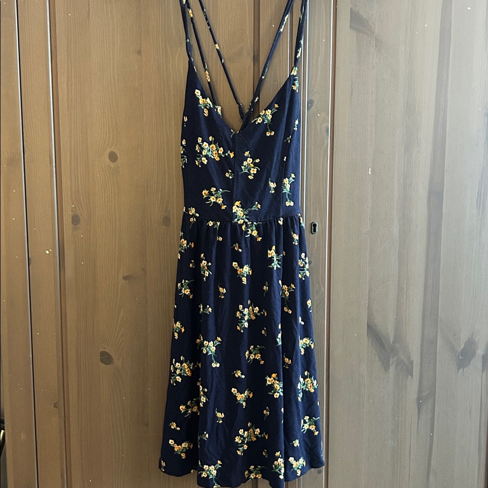 Floral Spaghetti Strap Dress